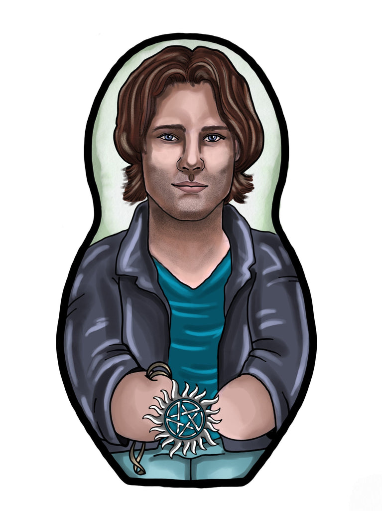 Sam winchester hot sale plush