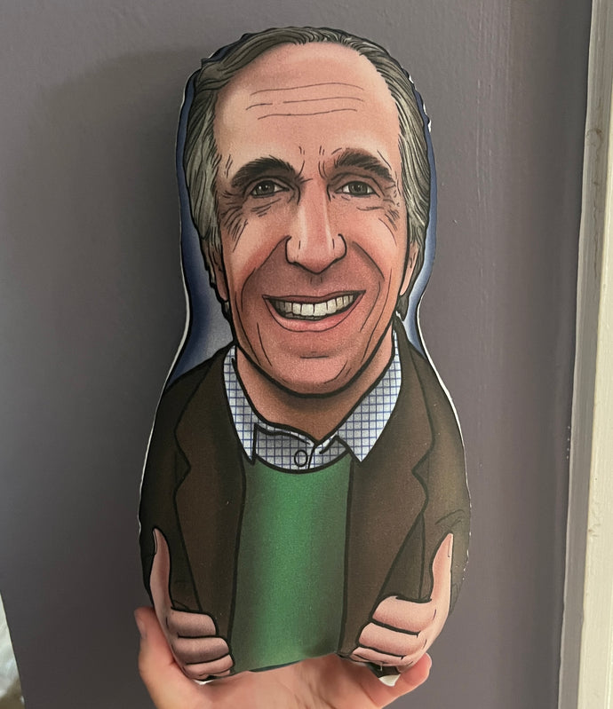 Henry Winkler inspired Plush Doll or Ornament