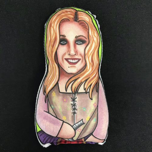 Sarah Sanderson Sister Inspired Hocus Pocus Plush Doll or Ornament